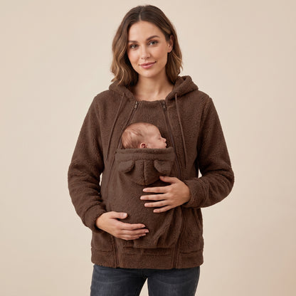 Chaqueta Canguro Mamá y Bebé