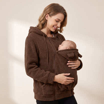 Chaqueta Canguro Mamá y Bebé
